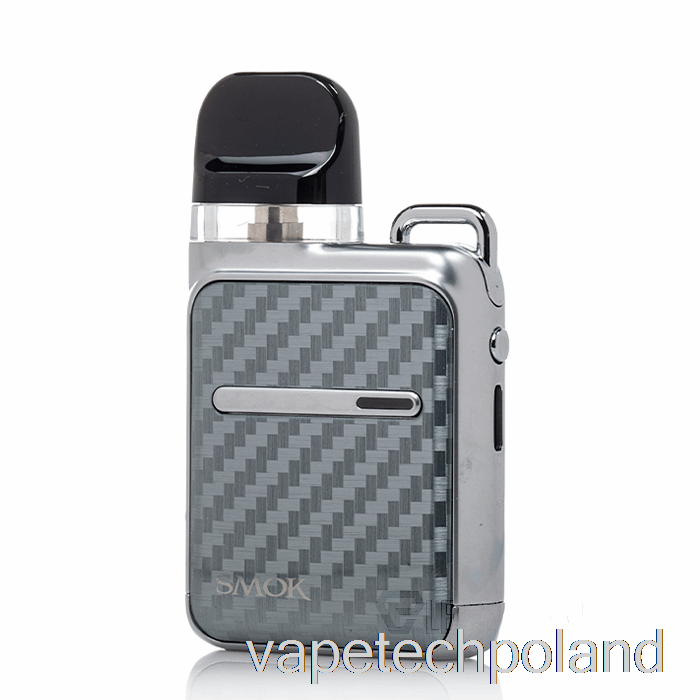 Sklep Z Waporyzatorami Warszawa Smok Novo Master Box 30w System Podów W Kolorze Srebrnym Z Włókna Węglowego